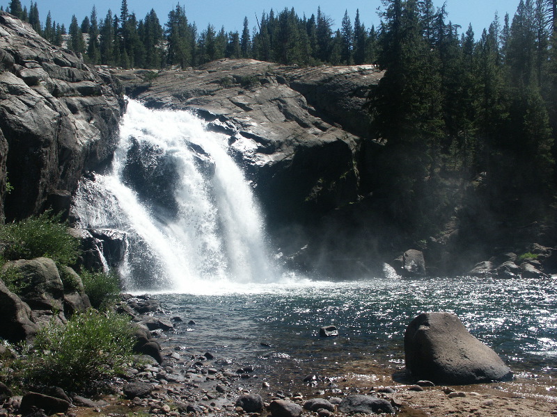 113. Waterfall at Glen Aulin