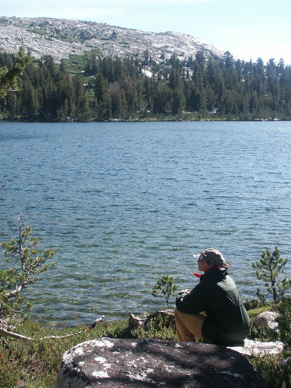  68. Patricia ponders lake