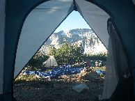  24. view from tent